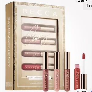Becca x Chrissy Teigen Cravings Lip Icing Glow Gloss Kit Lipgloss Holiday Set